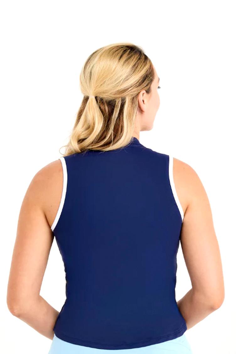 Sofiebella Damen Golf Shirt OA Zip - 2