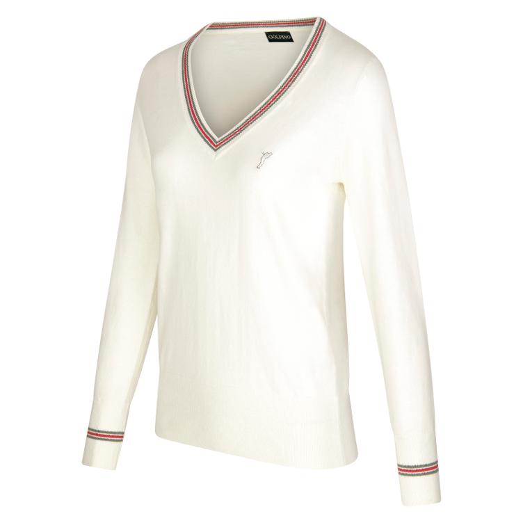 Golfino Damen Pullover V-Neck - 1