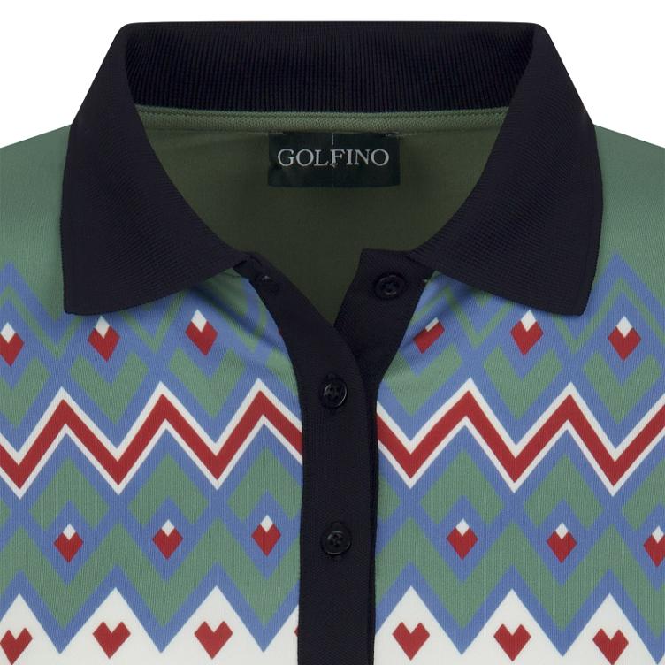 Polo Langarm Zip - 0