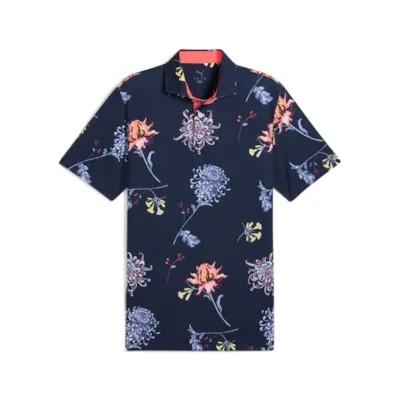 Puma Herren Golf Polo Dahlia 01