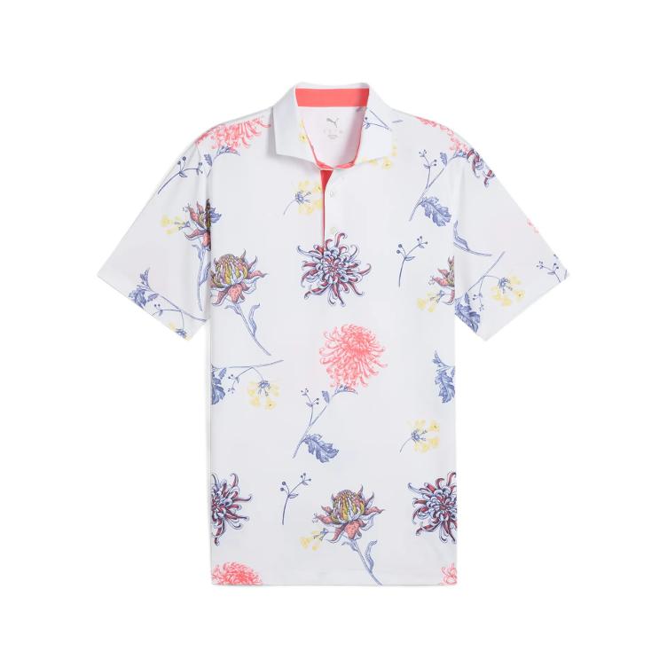 Puma Herren Golf Polo Dahlia 02