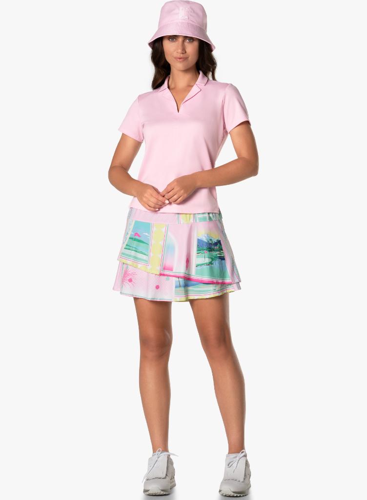 Lucky in Love Damen Golf Polo Shirt